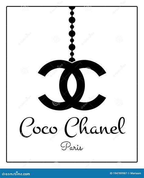 logo coco chanel dessin|coco chanel symbol.